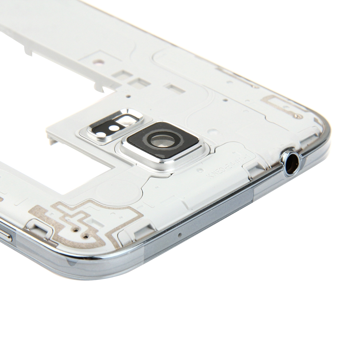 Samsung Galaxy S5 Neo Silver Middle Frame Bezel Replacement - Image 4