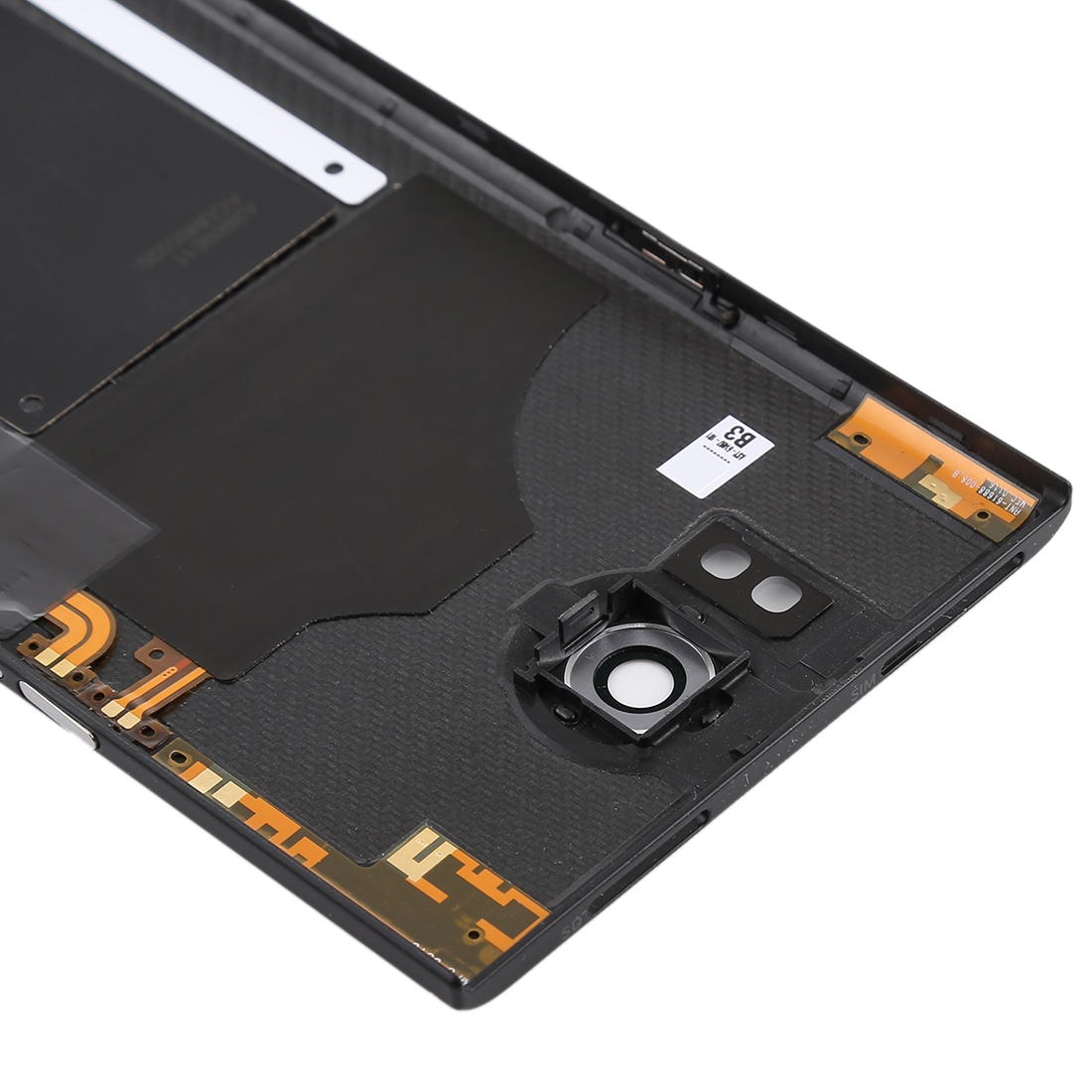 Blackberry Priv Black Back Cover with Camera Lens Replacement - Image 4
