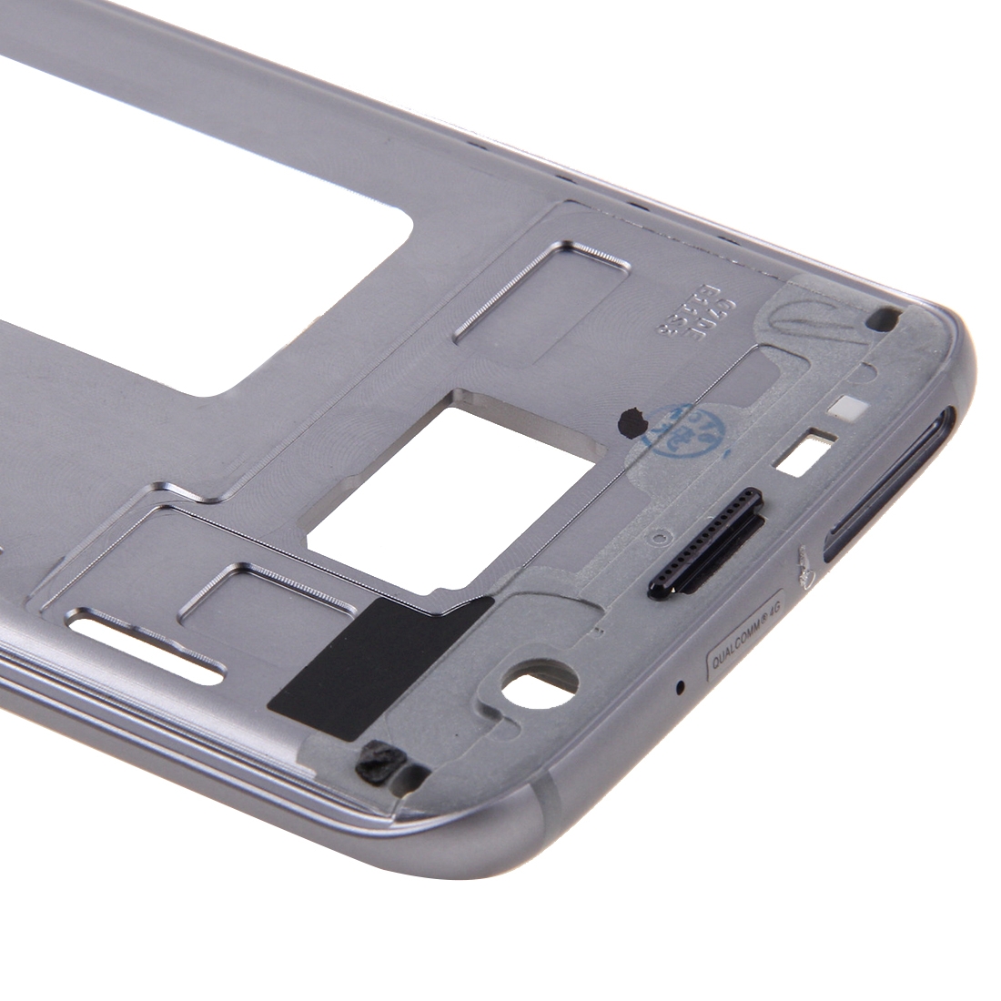 Samsung Galaxy S7 Edge G935 Grey Front Housing Frame Replacement - Image 4