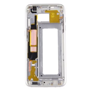 Samsung Galaxy S7 Edge silver front frame replacement
