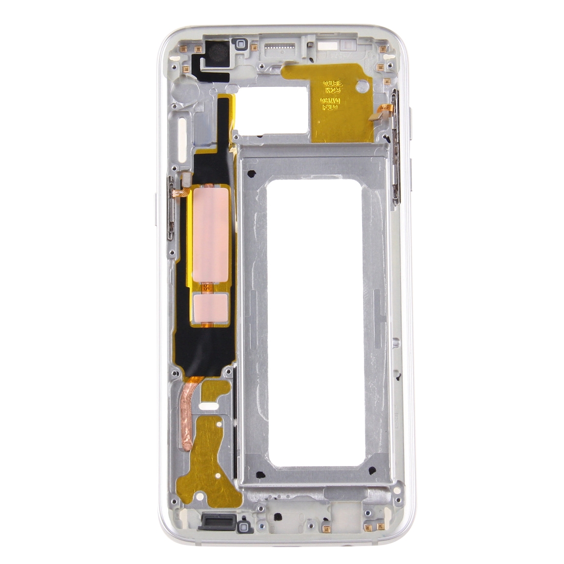 Samsung Galaxy S7 Edge silver front frame replacement