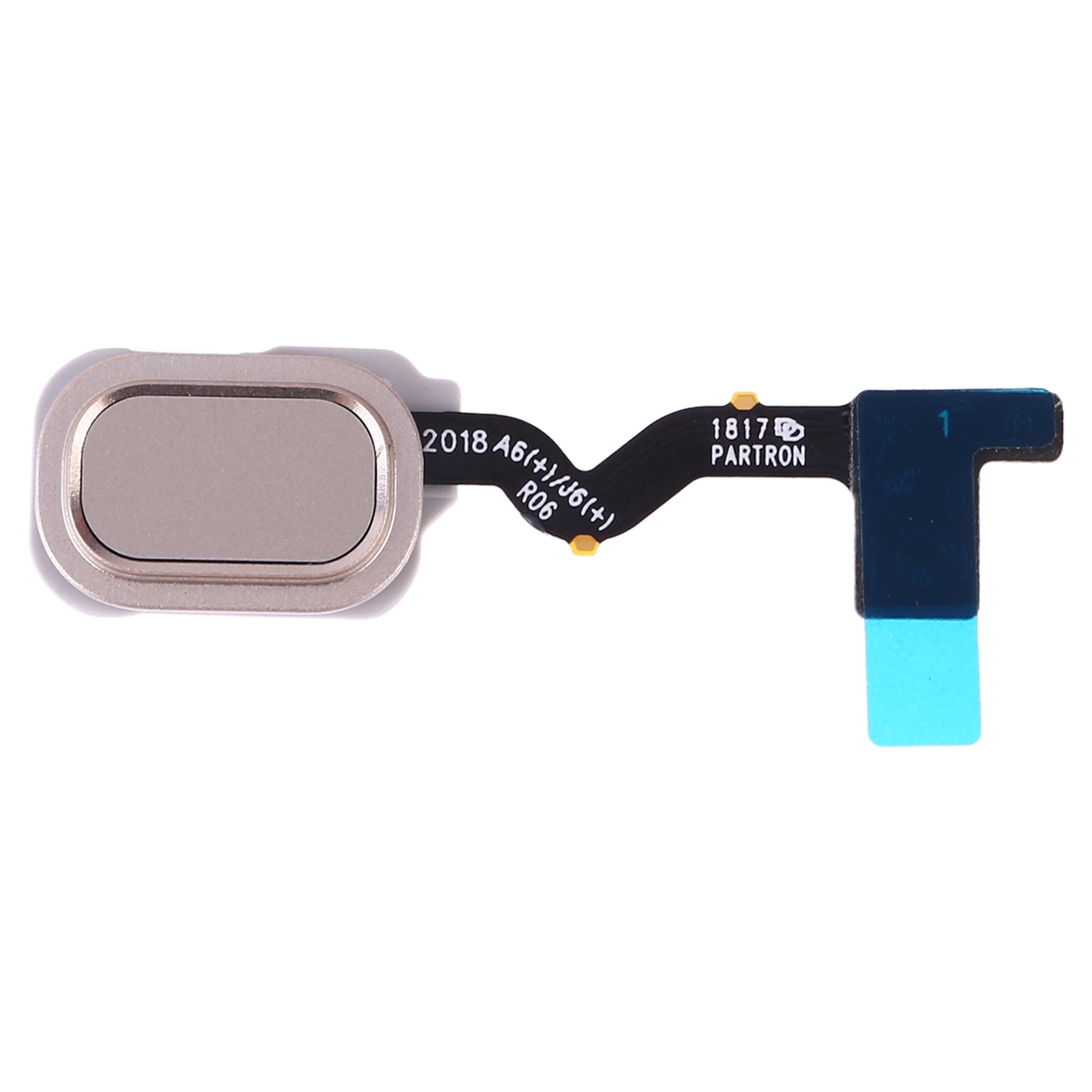 Samsung Galaxy J6 SM-J600F fingerprint sensor flex cable gold