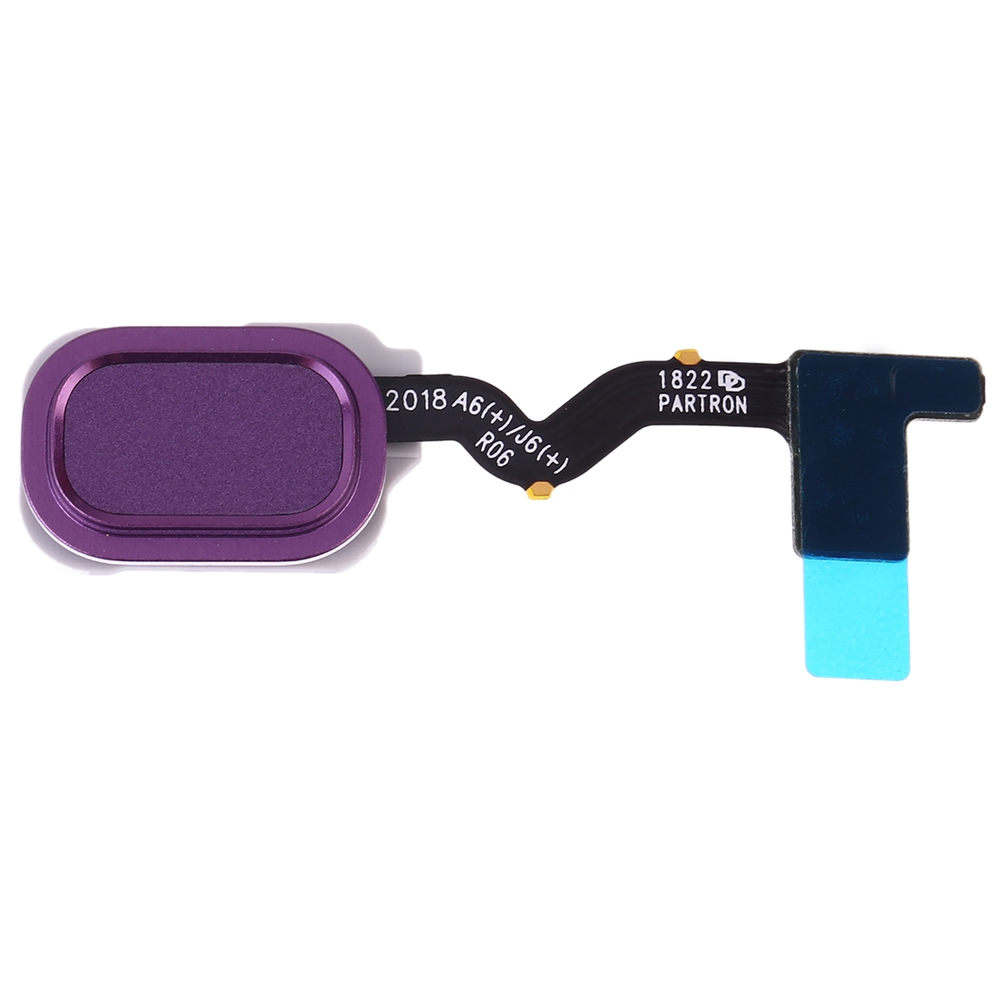 Samsung Galaxy J6 SM-J600F fingerprint sensor flex cable purple