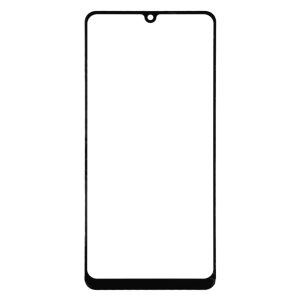 Samsung Galaxy A31 front screen glass black