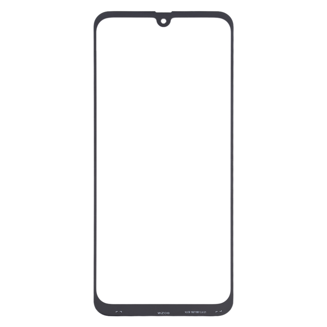 Samsung Galaxy A41 Front Screen Glass Black - Image 2