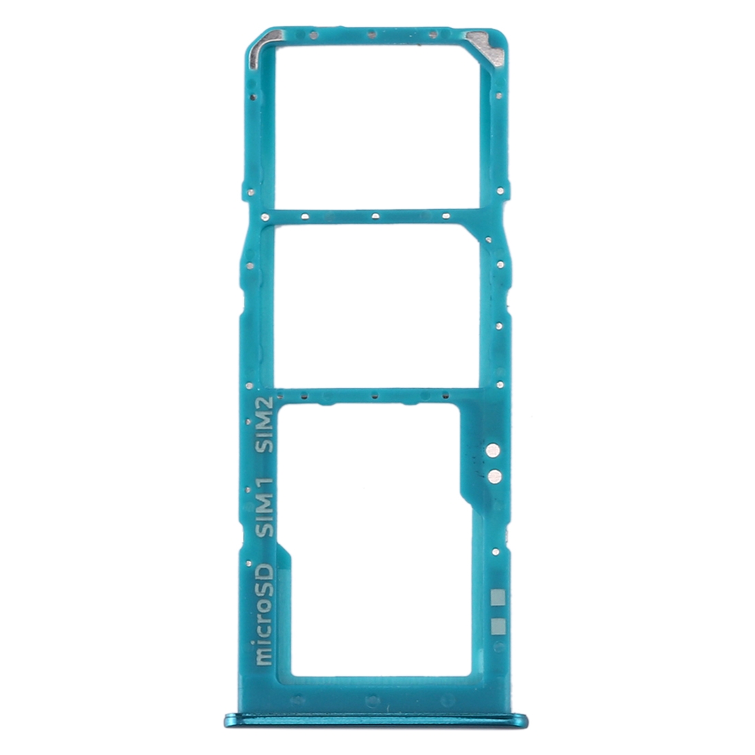Samsung Galaxy A30s green SIM card tray