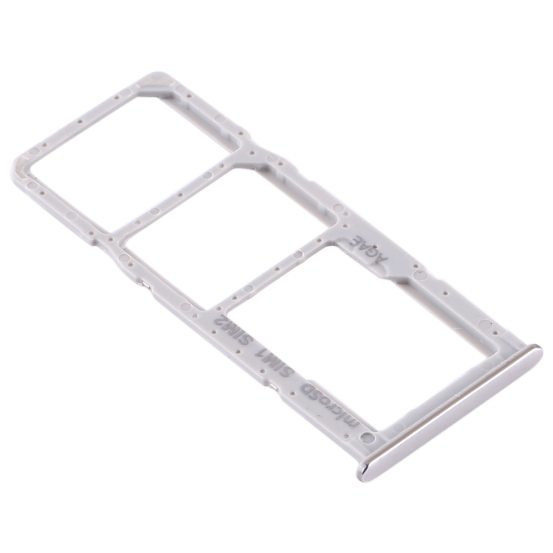Samsung Galaxy A71 Silver SIM Card Tray - Quality Replacement - Image 2