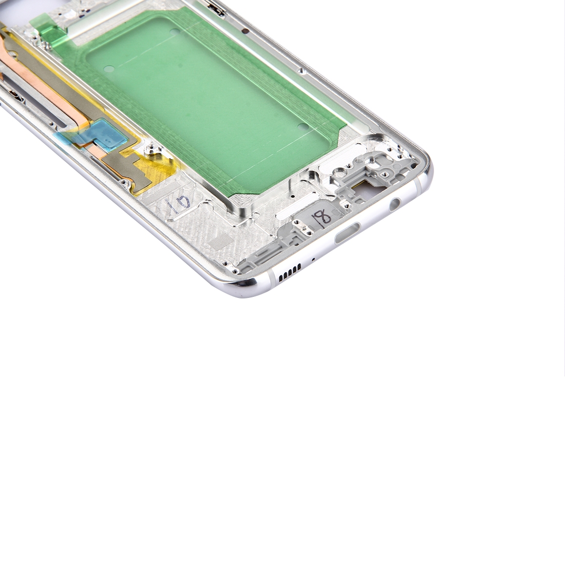 Samsung Galaxy S8+ Silver Middle Frame Bezel Replacement - Image 3
