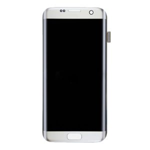 Samsung Galaxy S7 Edge silver LCD screen replacement