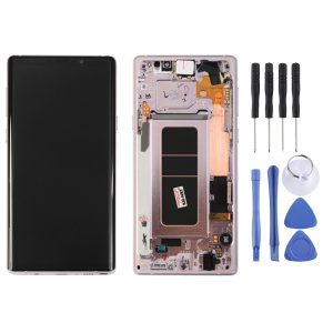 Samsung Galaxy Note9 pink LCD screen replacement