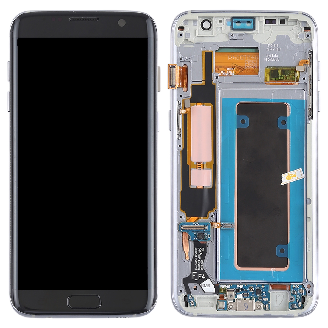 Galaxy S7 Edge Black LCD Screen Replacement - Image 2