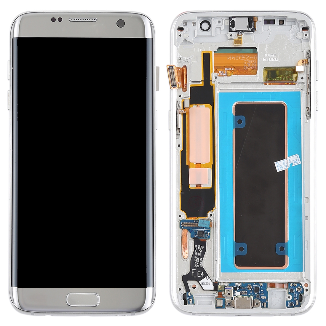 Samsung Galaxy S7 Edge Silver Screen Replacement - Image 2