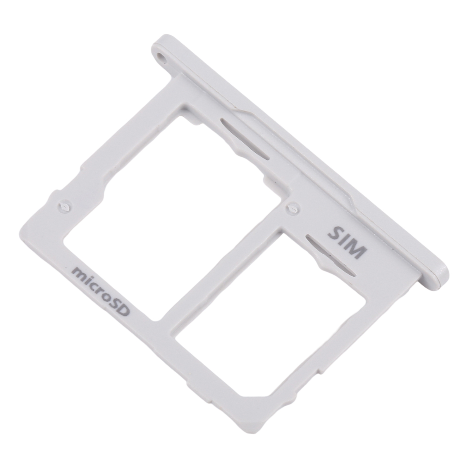 Samsung Galaxy Tab A T595 White SIM Card Tray Replacement - Image 2