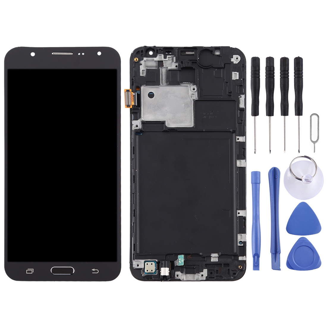 Samsung Galaxy J7 J700F black screen replacement