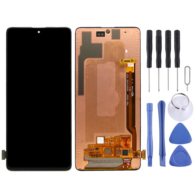 Samsung Galaxy Note10 Lite Super AMOLED screen replacement black