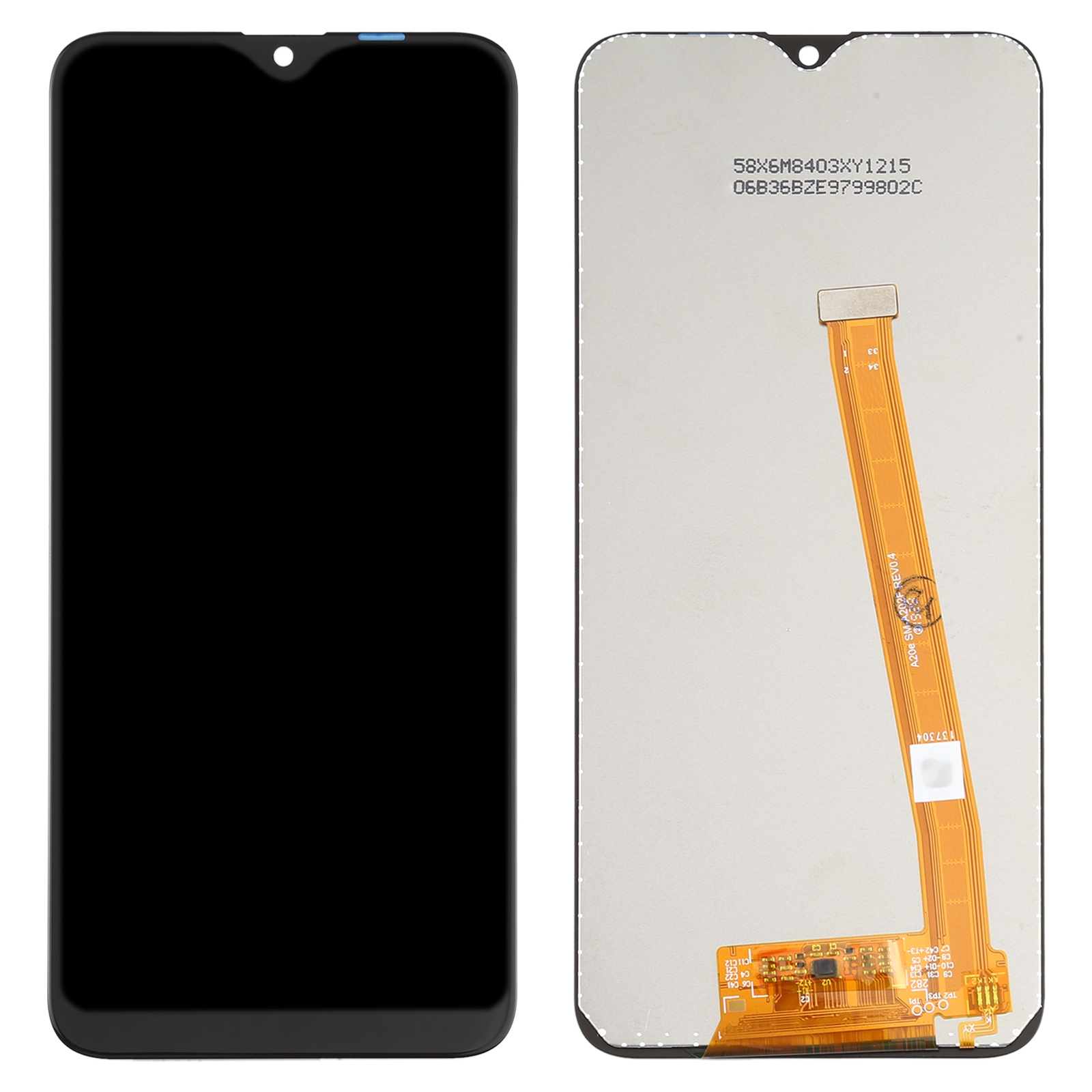 Samsung Galaxy A10e Black LCD Screen Replacement - Image 2