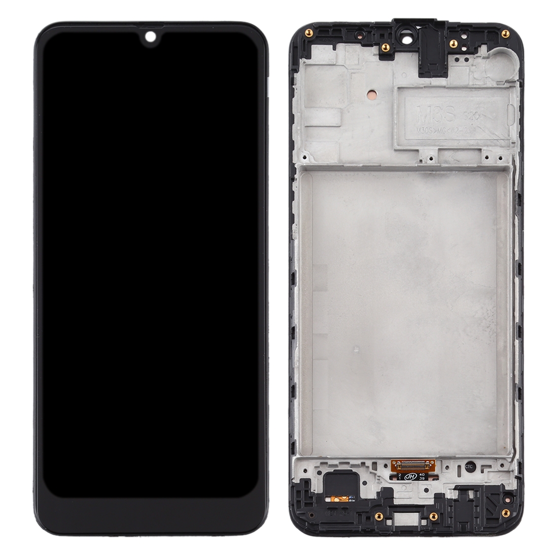 Samsung Galaxy M30s Black LCD Screen Replacement - Image 2