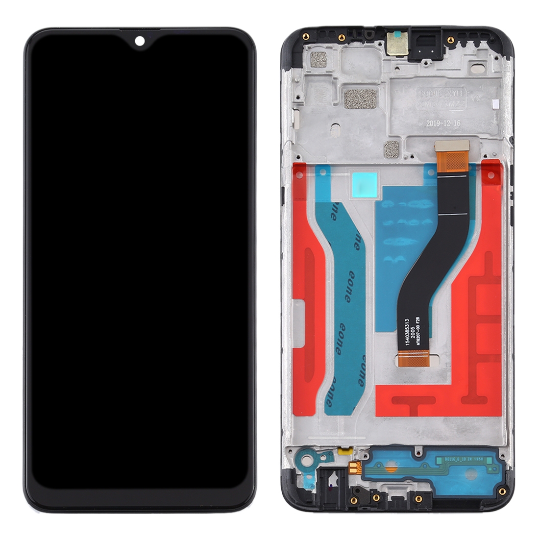 Samsung Galaxy A10s Black LCD Screen Replacement - Image 2
