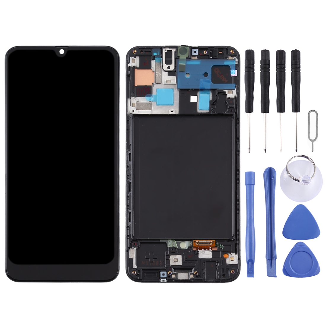 Samsung Galaxy A50 LCD screen replacement black