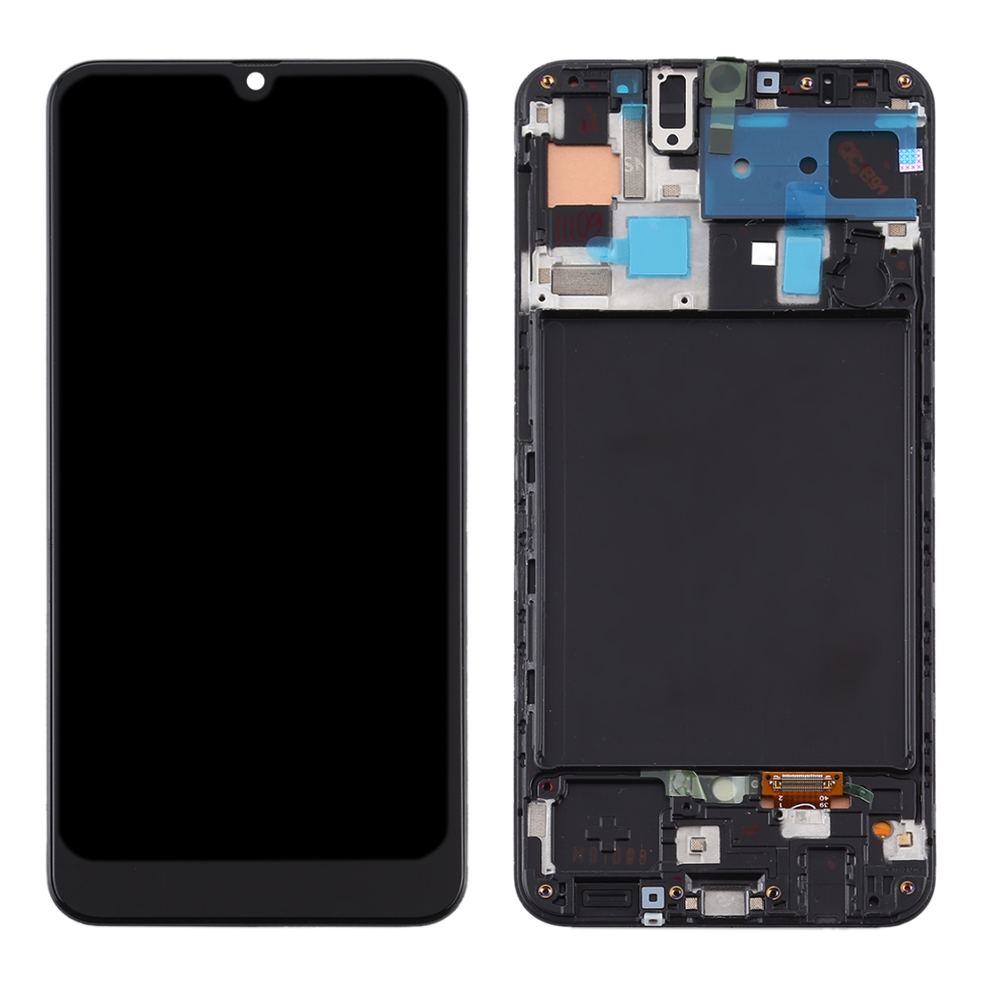 Samsung Galaxy A50 Black LCD Screen Replacement - Image 2
