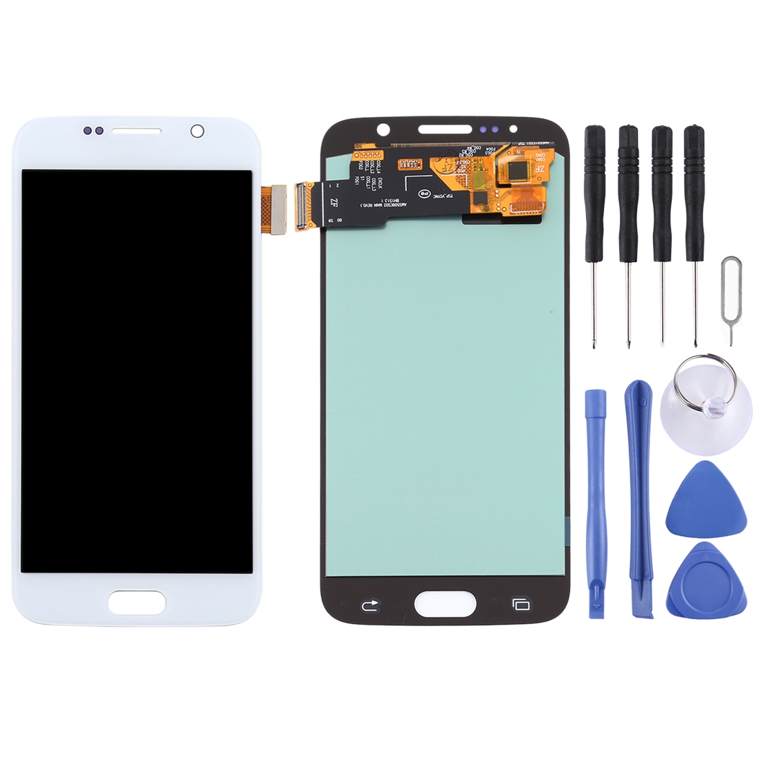 Samsung Galaxy S6 white OLED screen replacement