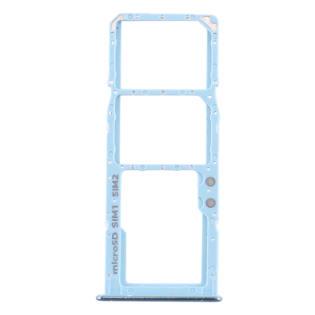 Samsung Galaxy A51 blue SIM card tray