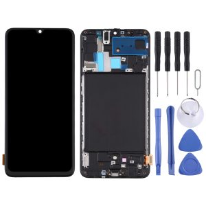 Samsung Galaxy A70 LCD screen replacement black