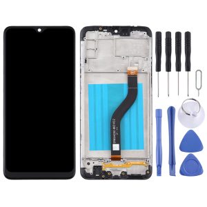 Samsung Galaxy A20s black LCD screen replacement
