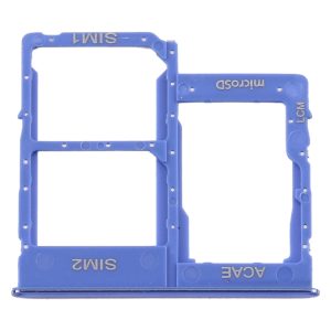Samsung Galaxy A31 blue SIM card tray