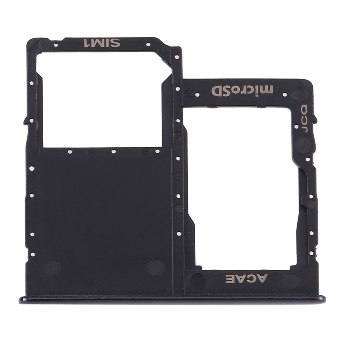 Samsung Galaxy A31 black SIM card tray