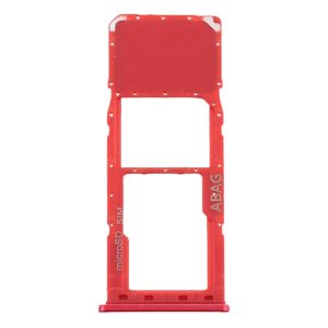 Samsung Galaxy A21s red SIM card tray