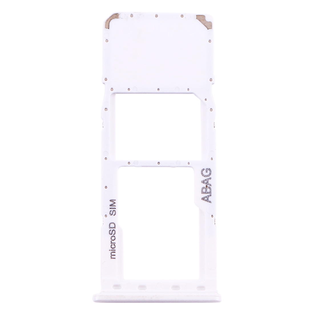 Samsung Galaxy A21s SIM card tray white