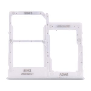 Samsung Galaxy A41 white SIM card tray