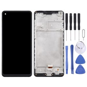 Samsung Galaxy A21s LCD screen replacement black