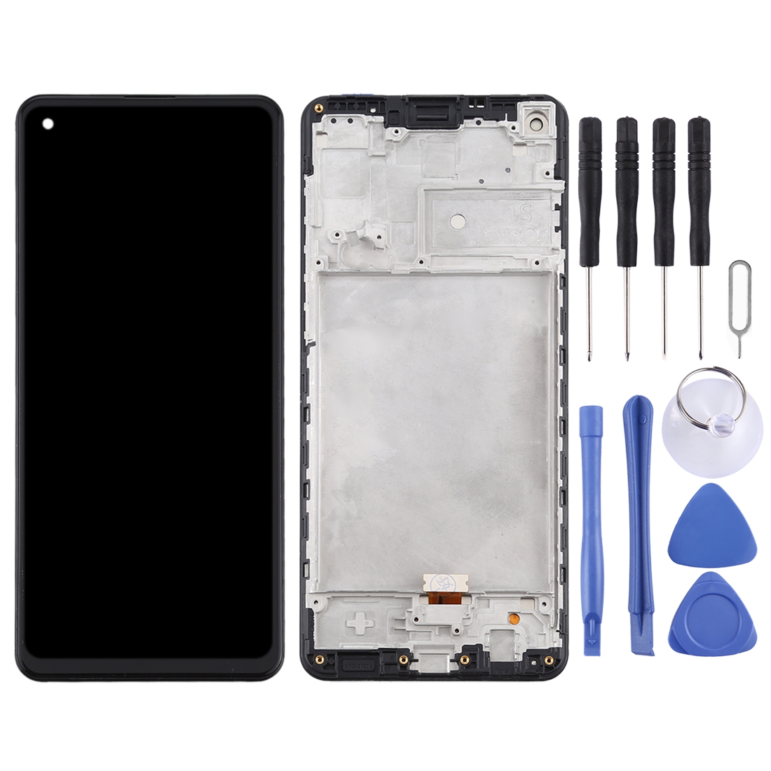 Samsung Galaxy A21s LCD screen replacement black