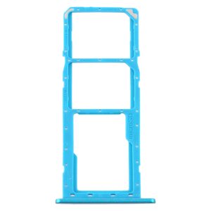 Samsung Galaxy A11 green SIM card tray
