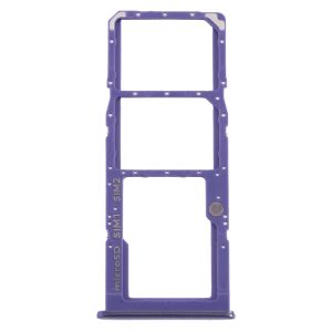 Samsung Galaxy A50s purple SIM card tray
