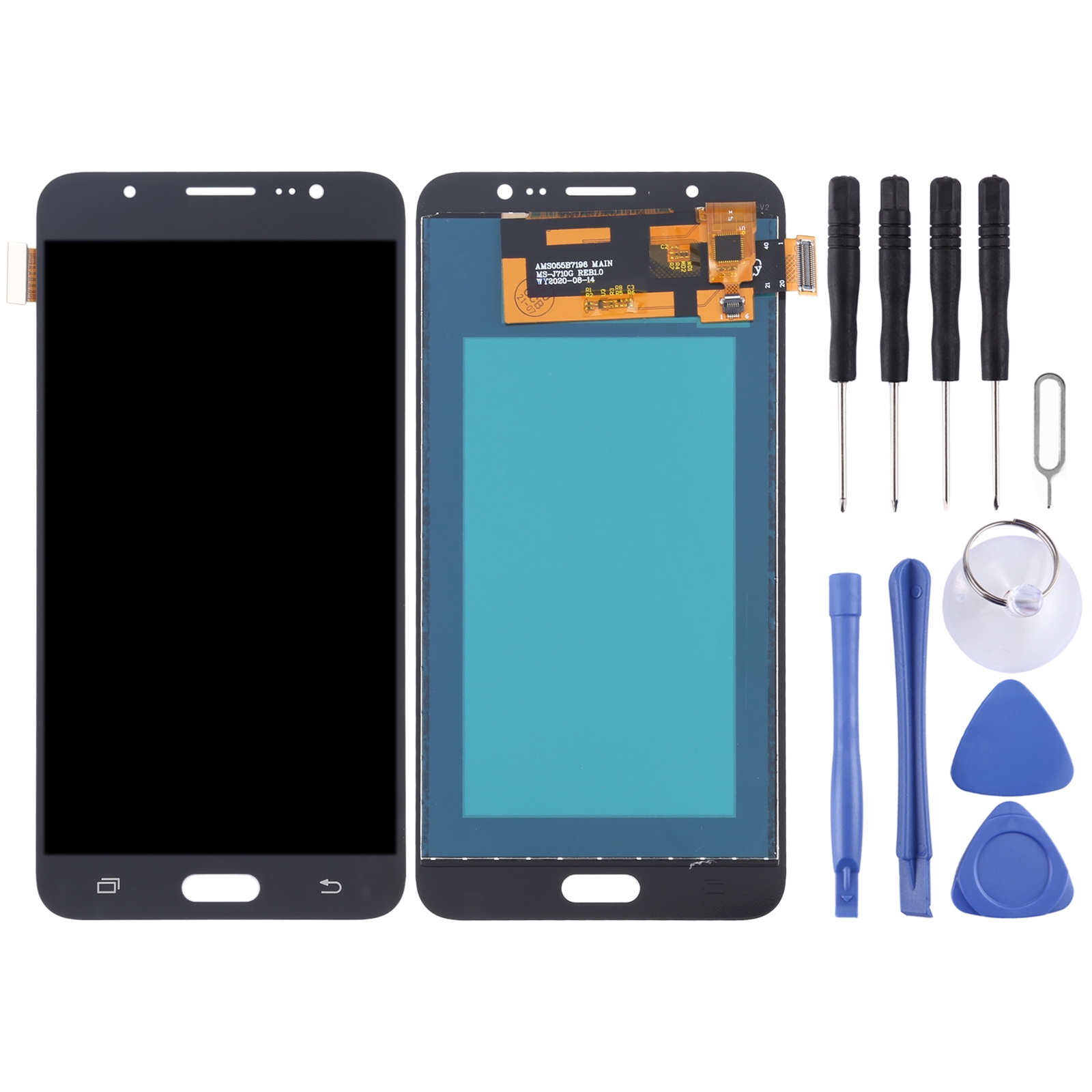 Samsung Galaxy J7 2016 J710F screen replacement black