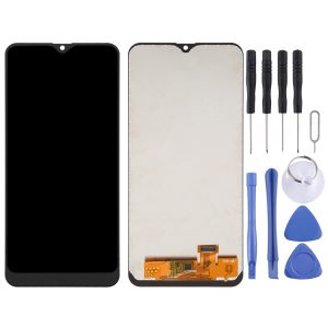 Samsung Galaxy A20 Black LCD Screen and Digitizer Assembly replacement part