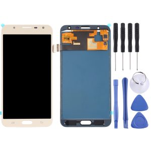Samsung Galaxy J7 Neo J701 screen replacement gold