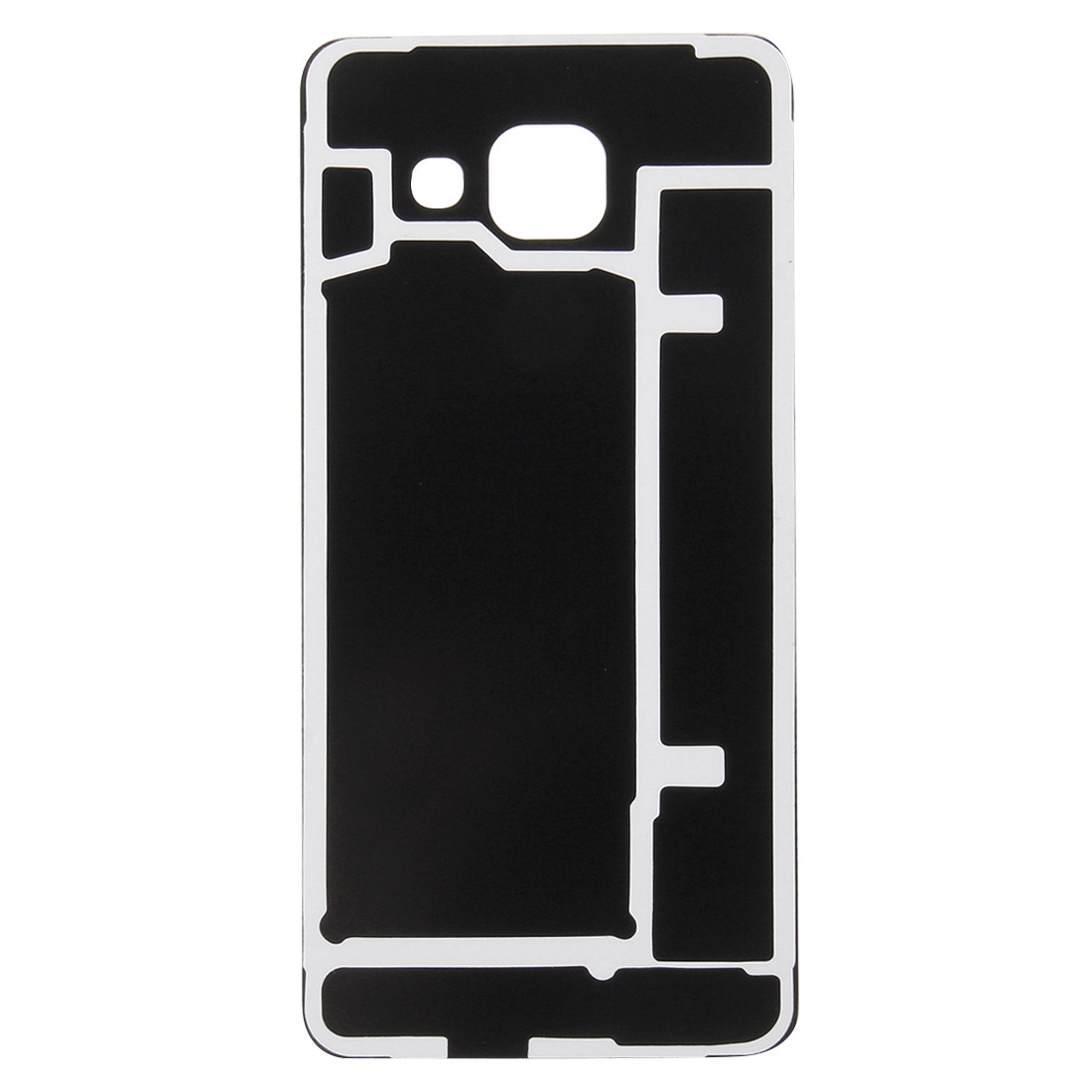 Samsung Galaxy A3 2016 Black Back Cover - Quality Replacement - Image 2