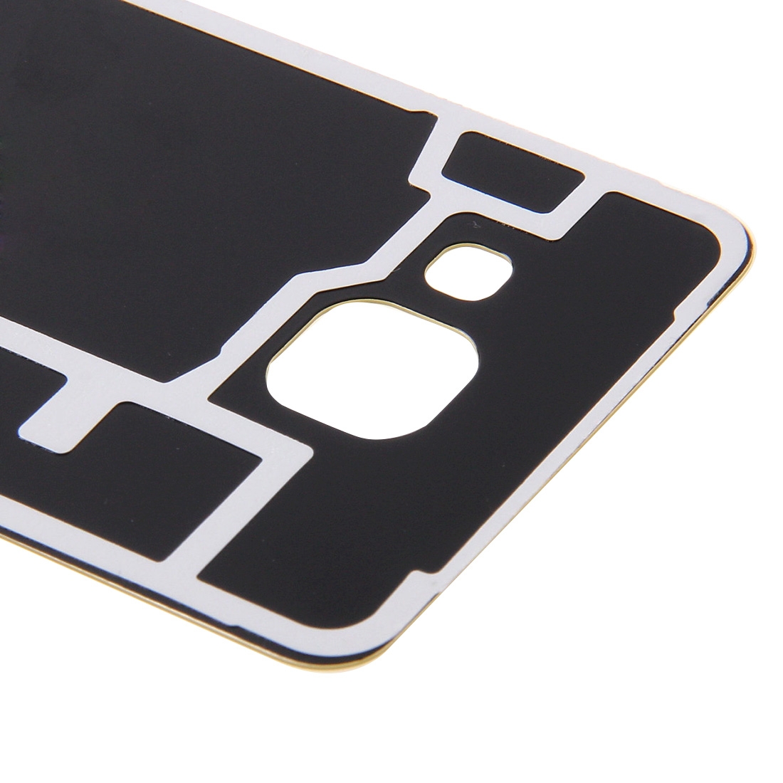 Galaxy A3 2016 Gold Back Cover Replacement - Quality Compatible - Image 4
