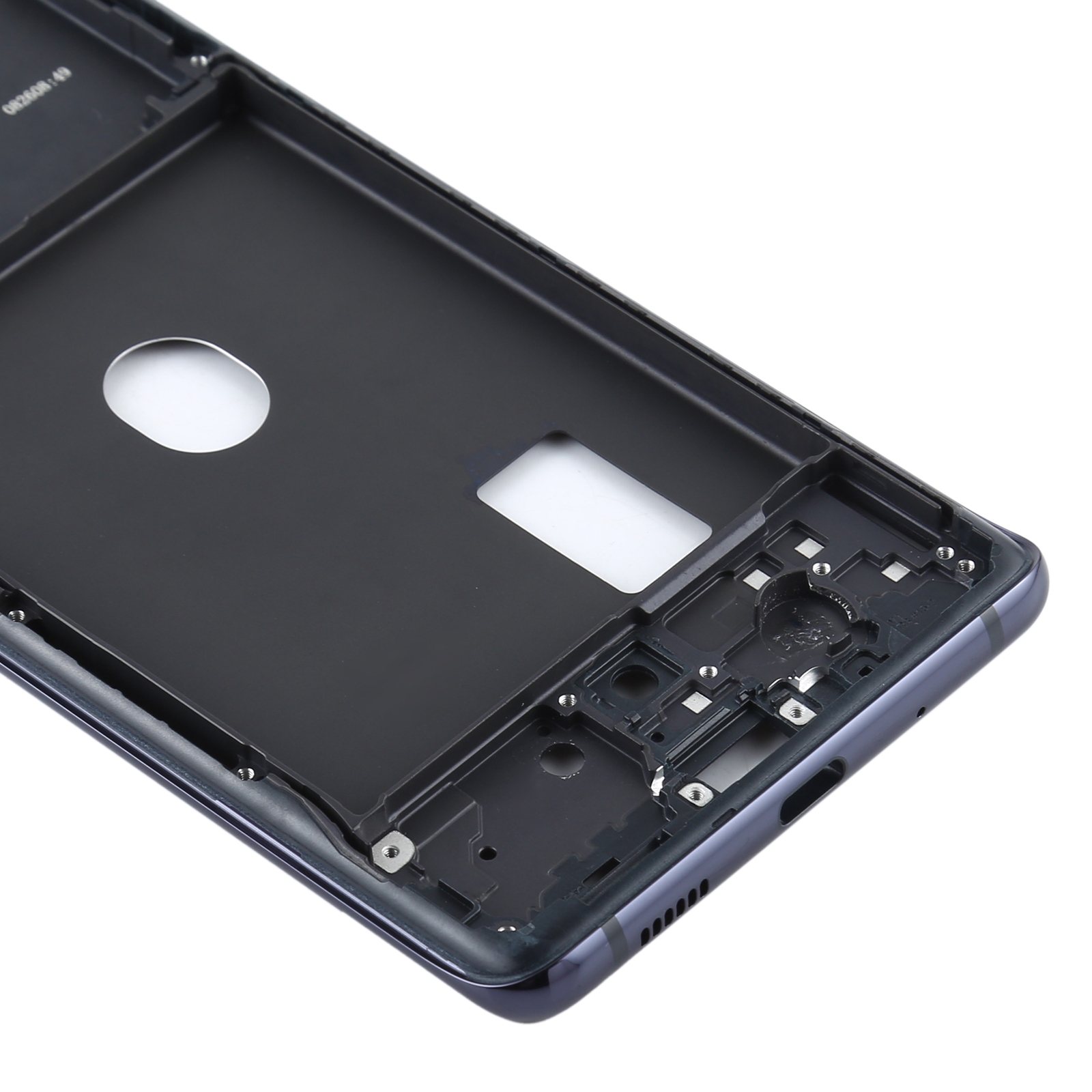 Samsung Galaxy S20 FE Black Middle Frame Bezel Replacement - Image 4