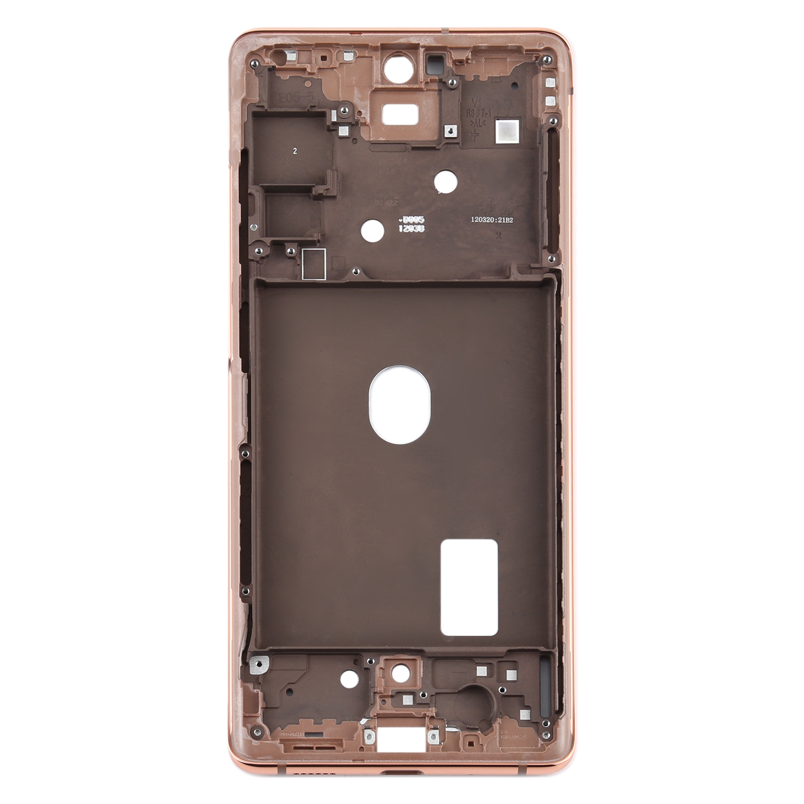 Samsung Galaxy S20 FE gold middle frame replacement