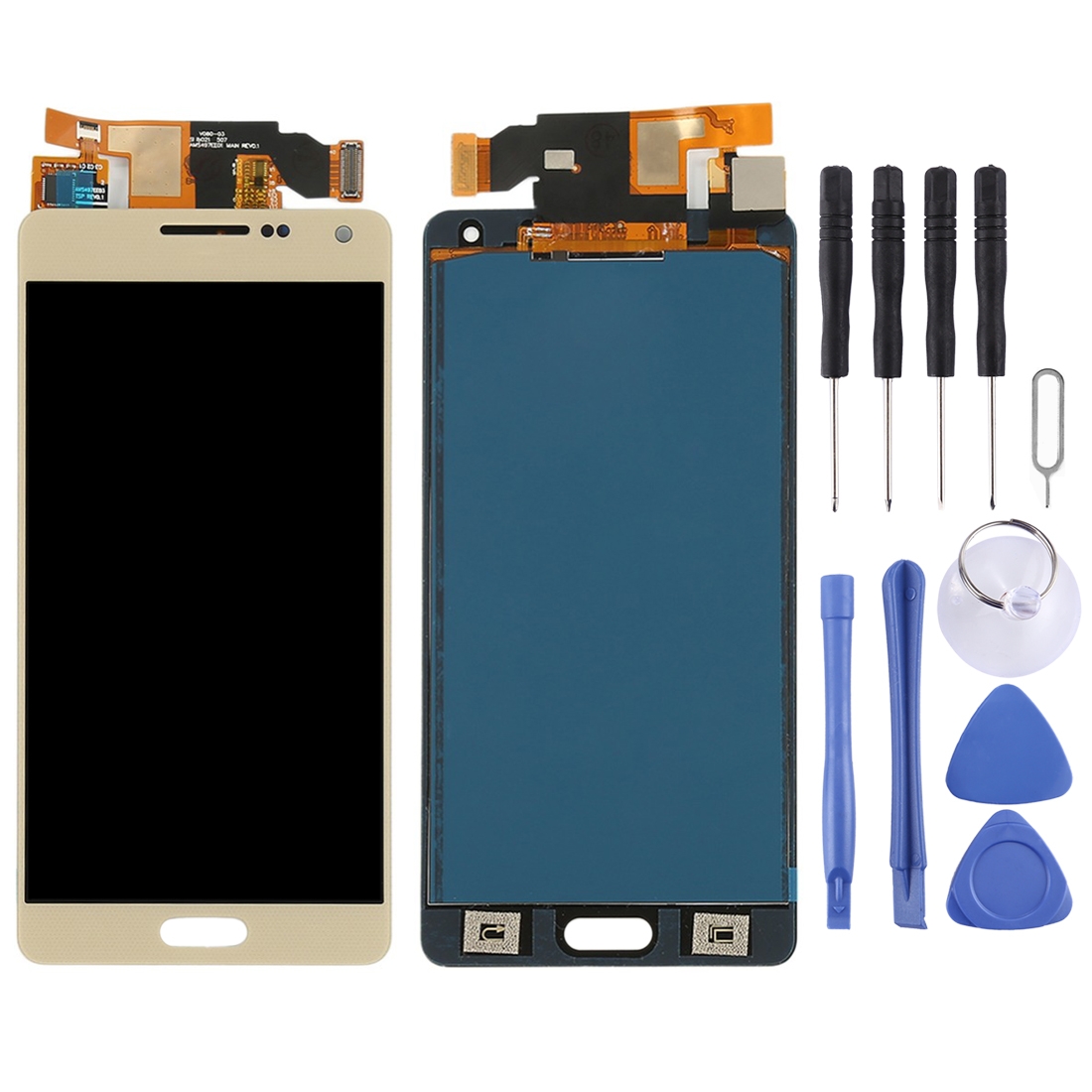 Samsung Galaxy A5 (A500F/A500FU/A500M/A500Y/A500YZ) Gold TFT LCD Screen with Digitizer replacement part