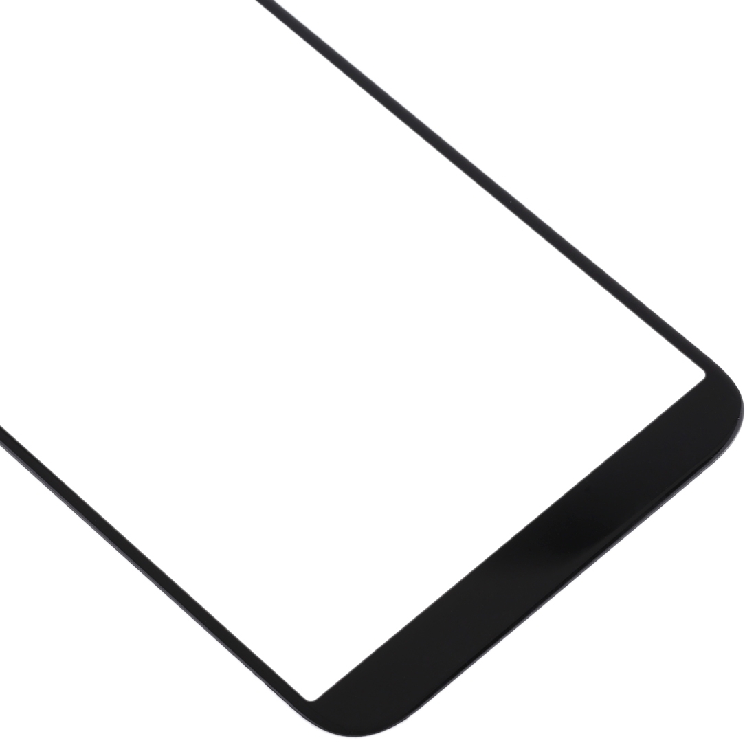 Samsung Galaxy A6 2018 Front Screen Glass Black - 10pcs - Image 4