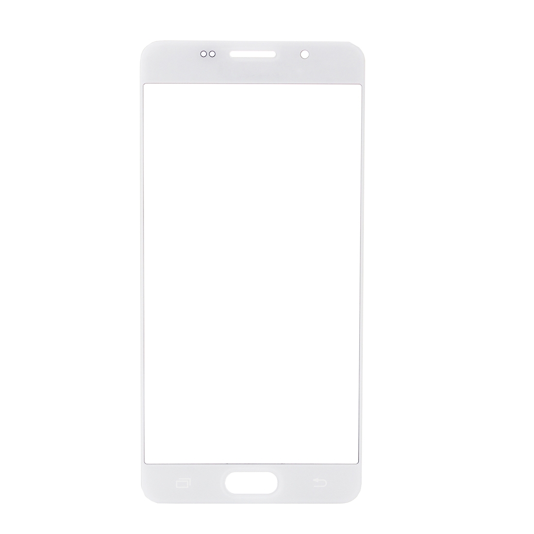 Samsung Galaxy A7 2016 white screen glass