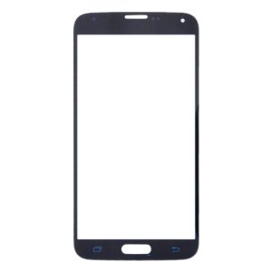 Samsung Galaxy S5 G900 front glass replacement dark blue