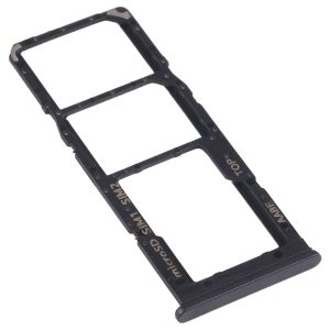 Samsung Galaxy A12 black SIM card tray