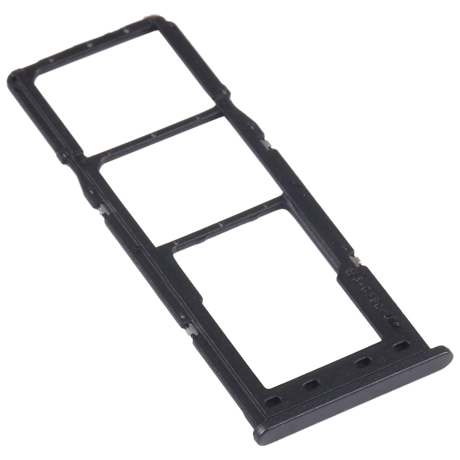 Samsung Galaxy A12 Black SIM Card Tray - Compatible Replacement - Image 2